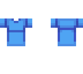 shirt template (blue)