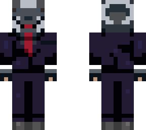 badger in a suit