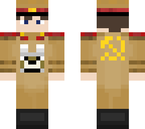communist wolf soldier (not furry)