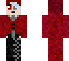 red cloaked fluffy