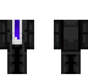 suit template purple tie