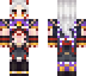 Ifa Minecraft Skin genshin | Minecraft Skins