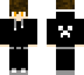 black hoodie skin