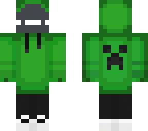 blob in creeper costume
