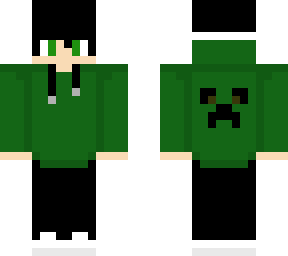 green hoodie skin