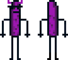 purple man