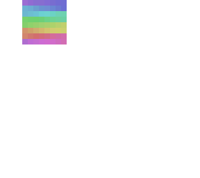 rainbow head
