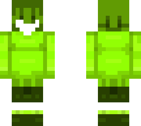 sweater and shorts template green