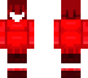 sweater and shorts template red