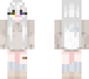 arctic fox (hair by rusputin, clothes by mwolfyplays)