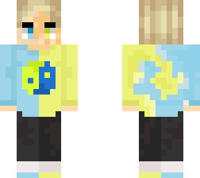 blue yellow ying yang