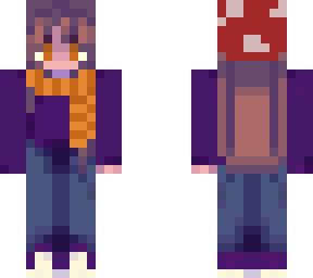 cute mushroom girl orange life