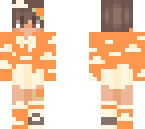orange cute boy