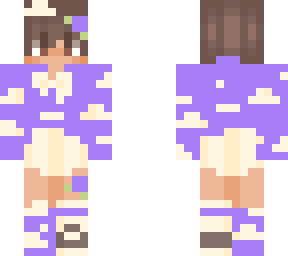 purple cute boy