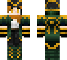 steampunk pirate green