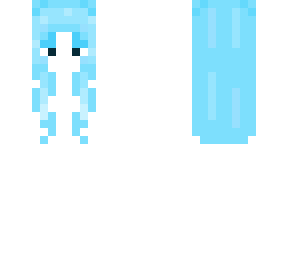 light blue hair base