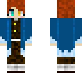 my minecraft skin for myself (demon slayer oc)
