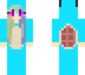 my skin with squirtle costume