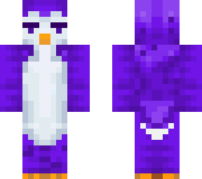 purp penguin