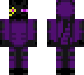 enderman axolotol costume - monocle