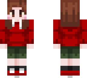 girl in the red hoodie