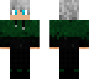 green with diamont eyes