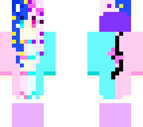 minecraft fan girl swim sute hoode off