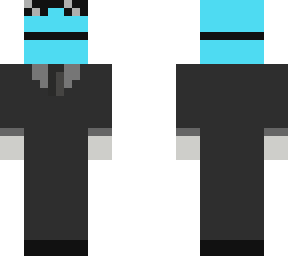 blue man