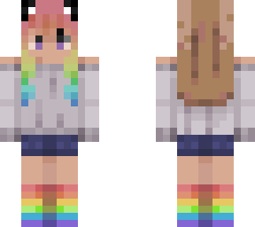 chat arc-en-ciel