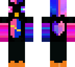 meet:  neon disco penguin
