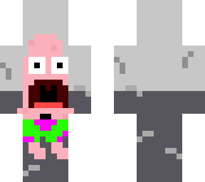 surprised patrick (pixel art)