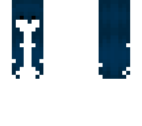 female hb => long blue hair base