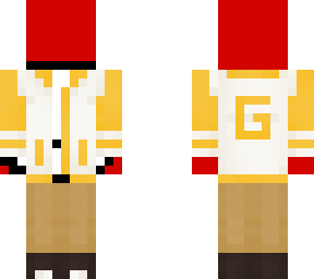 red dream with yellow jacket
