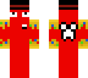 red guy last  last