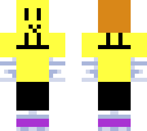 yellow man new with gloves and shoes