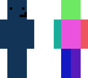 rainbow blue
