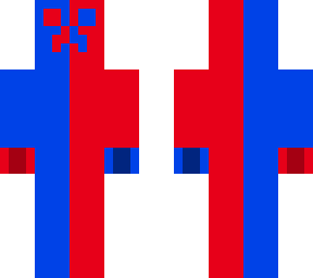 red and blue creeper