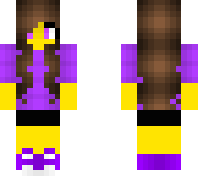 female - casual purple outfit