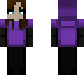 casualthegreat's skin purple hoodie girl