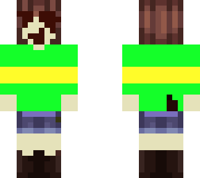 chara creepy face