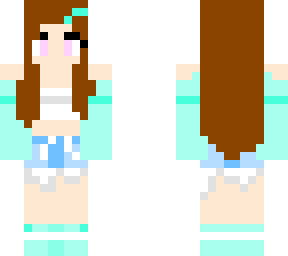 cyan girl
