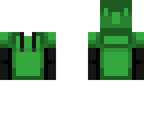 hoddie template green
