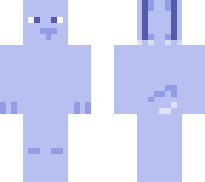 pastel blue bunny fursona