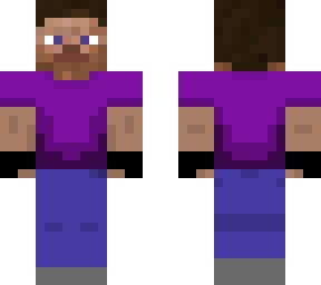 Purple Steve | Minecraft Skin