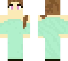 girl with mint dress 2.0