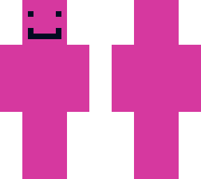pink smiley man