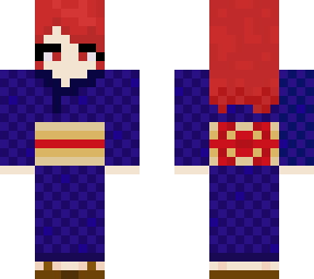silver but he has a kimono