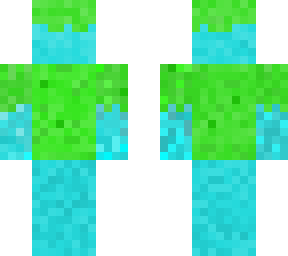 blue and green guy