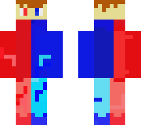 blue and red ninja