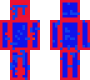 decaying red and blue